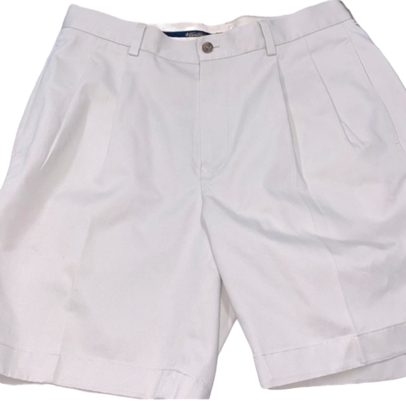 Brooks Brothers mens tan chino shorts size 33 - Picture 1 of 7